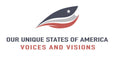 logo for Our Unique States of America Voices and Visiona Legacy
